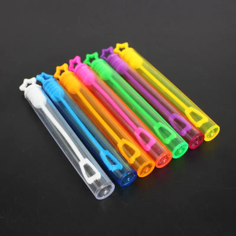 GW 10pcs Colorful Kids Magic Bubble Wand Blower Stick Summer Outdoor Party Fun Toys KA