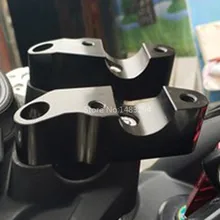 Руль мотоцикла Riser& Clamp Kit Upgrade control глянцевый черный подходит для Benelli BJ600 BJ600GS BN600 TNT600 BN600