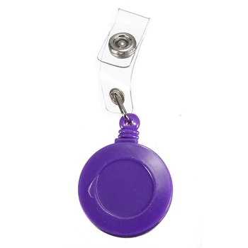 

1 pcs Badge Holder Retractable Reel YOYO Clip Snap Button ID Card Key
