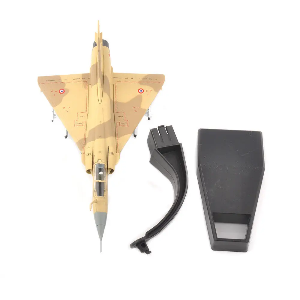 Новинка, специальные детские игрушки 1/100 dassaft Mirage 2000, модель самолета, модель самолета, литая модель