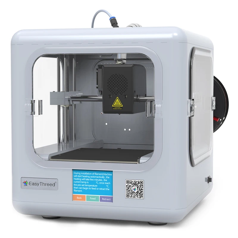 Детский 3d принтер EasyThreed ET4000 мини бытовой образовательный Высокоточный принтер|3D