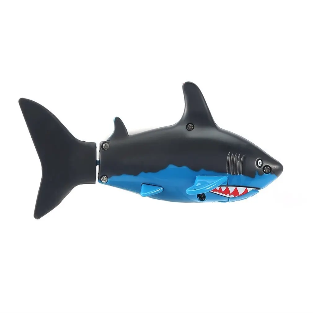 Kids Mini RC Submarine 4 CH Remote Small Sharks With USB Remote Control Toy Fish Boat Best Christmas Gift for Boy Children