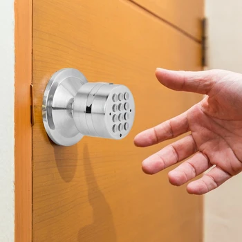 

Zinc Alloy Keyless Security Smart Electronic Combination Code Password Spherical Lock 2019 New