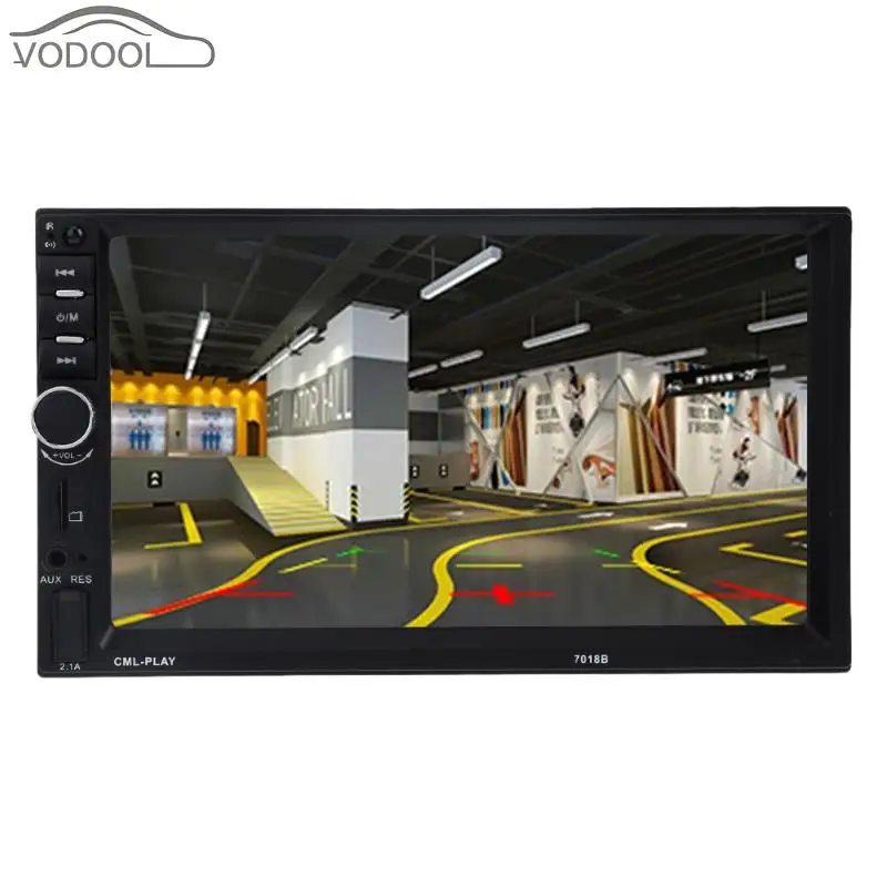 

7 inch 2din Car MP5 Player 1080P Car Video Multimidia Player Touch Screen LCD Digital Display Bluetooth USB Autoradio With Cam