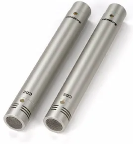 Pair Samson c02 small diaphragm condenser microphone piano percusses stereo music pick up microphone pencil type for recording wireless headphones with mic