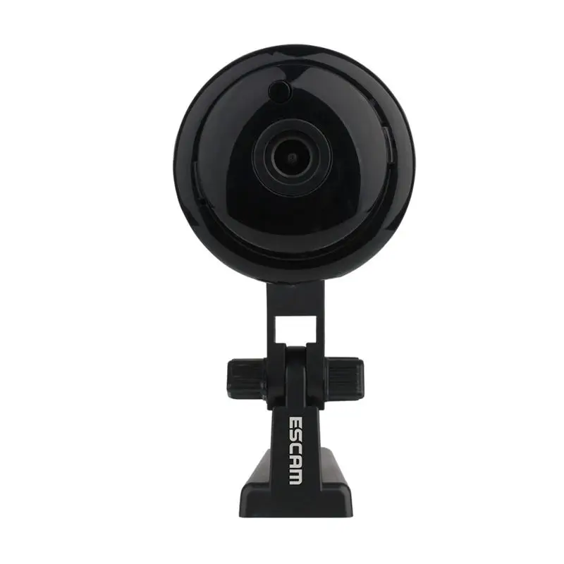 

Escam Button Q6 1Mp Wireless Mini Camera Onvif 2.4.2 Support Mobile View Motion Detector And Email Alarm Up To 128G Us Plug