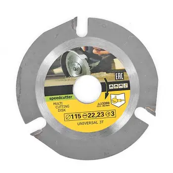 

115mm 3T Carbide Circular Saw Blade Cutting Disc Wood Cutting Wheel Multi-functional Grinding Tool