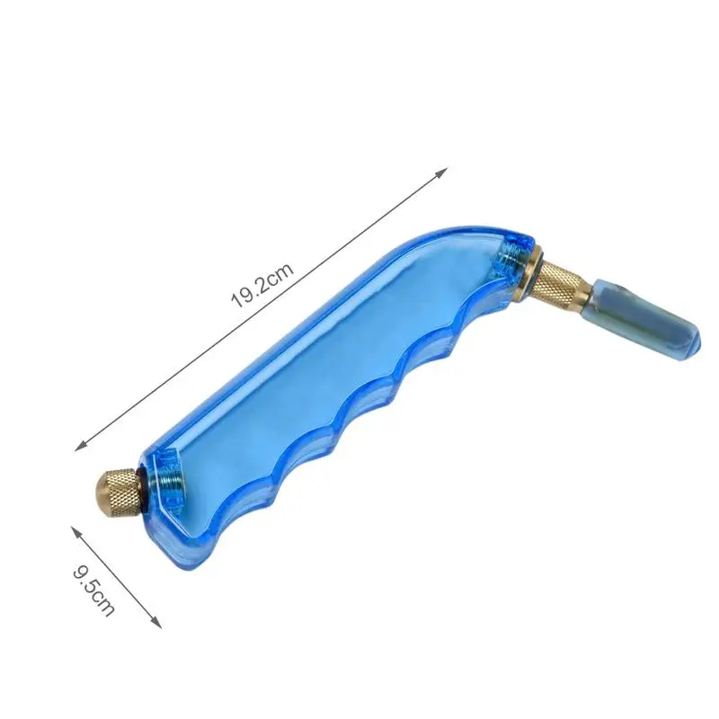 Glass Cutter 1PC Colorful Oil Filled Roller Glass Cutter Handheld Wheel Mounted Hand Tool Glass Tile Cutter Glass Cutting Tool