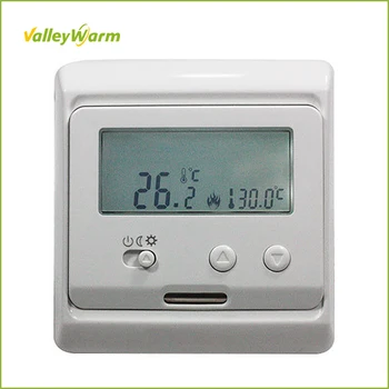 

ValleyWarm Smart LCD Screen Thermostat for ElectricalFloor Heating Temperature Control VW-M3 E31.116 With 3M Floor Sensor
