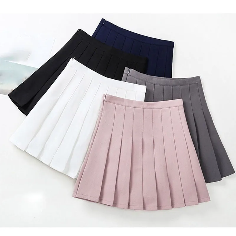 New Arrivals Baby Skirts With Safe Shorts Teenage Little Girls Pleated