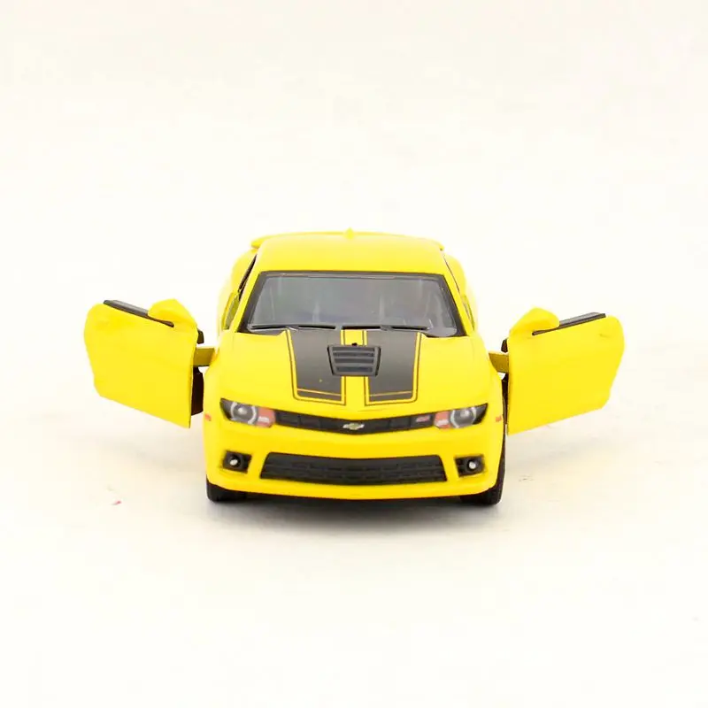 Металлическая Модель KINSMART масштаб 1:38 гоночный автомобиль Chevrolet Camaro 2014 игрушка