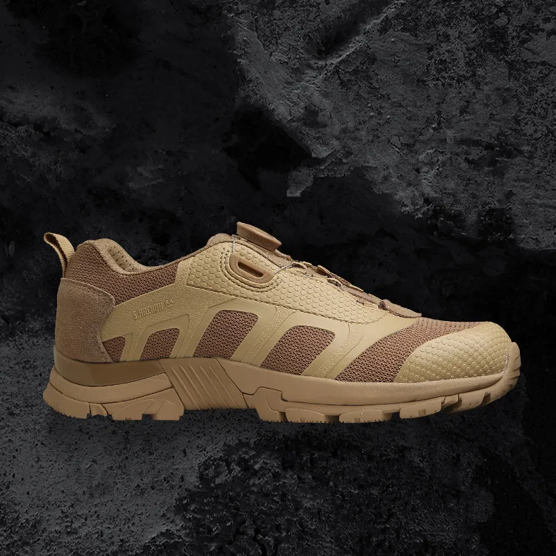 

Spring Autumn Outdoor Climbing Breathable Desert Tactical Boots Men's Hunting Hiking Quick Wear Army Ultralight Sneakers Shoes