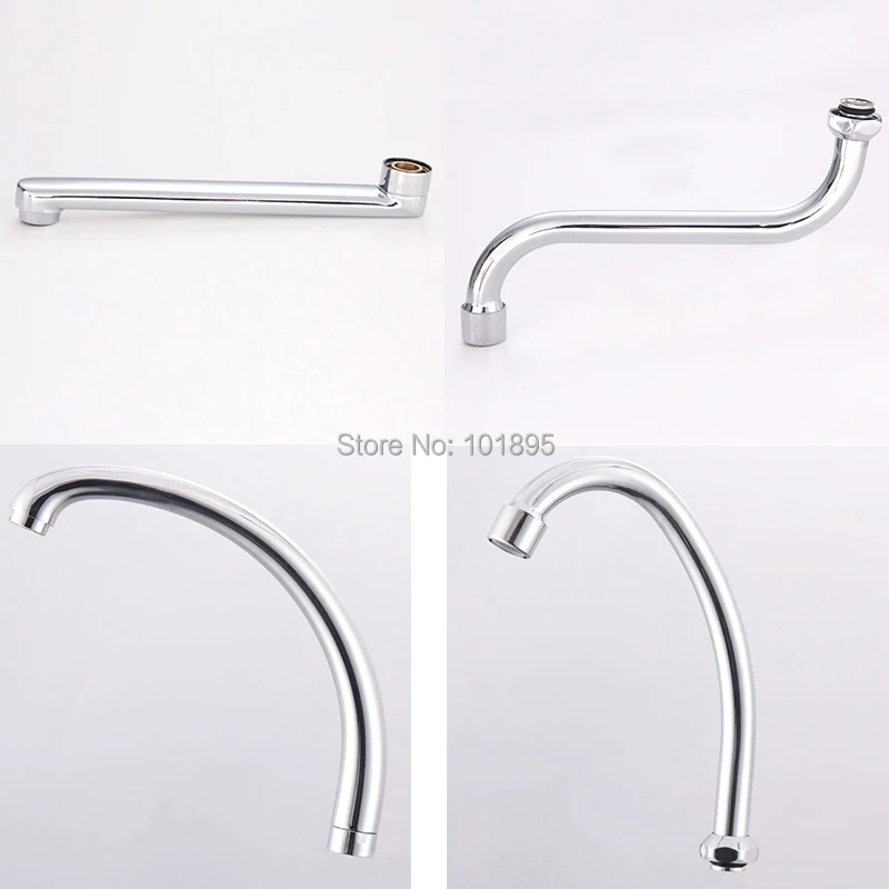 

Metal Material Chrome Plated Kitchen Faucet Spout