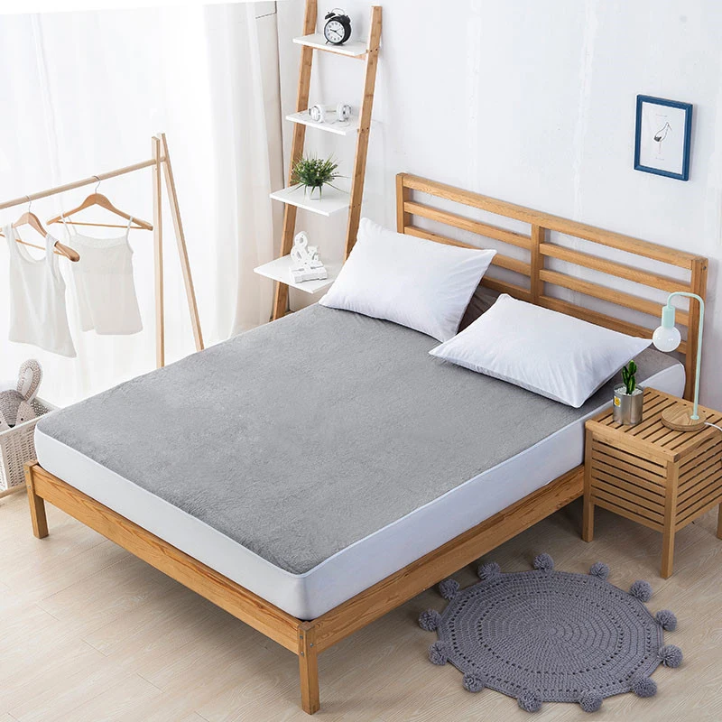 

100% cotton waterproof bedcover. Fitted Sheet Two color Multi Size optional Convenient loading and unloading Free shipping