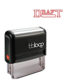 

Bbloop Draft w/college Style Font and Design Self-Ink