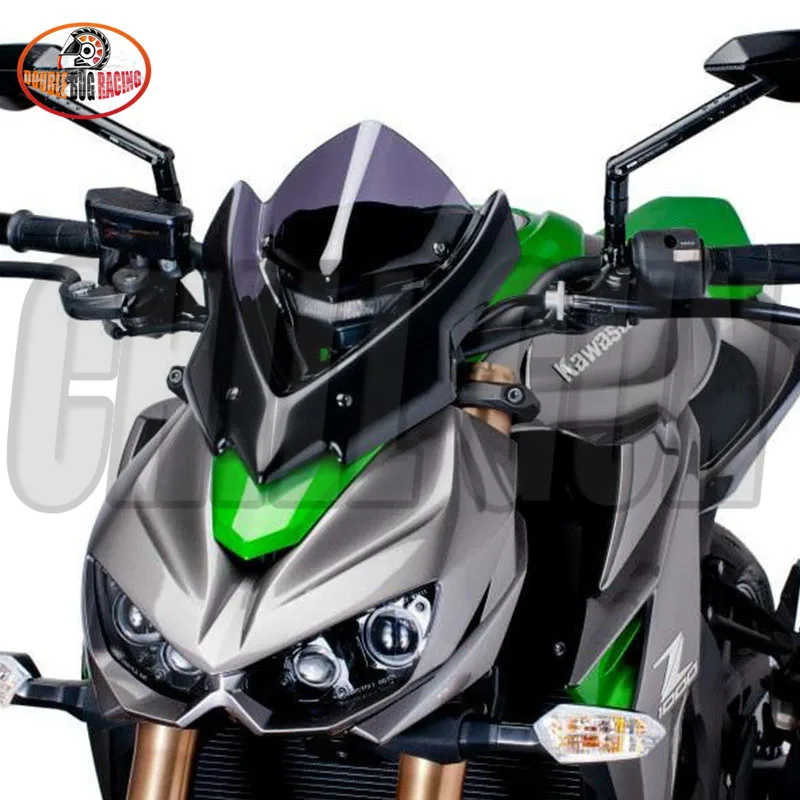 Ветровое стекло Спортивное для Kawasaki Z1000 2014 2015 2016 2017 2018 2019|Козырьки от ветра и ветр.