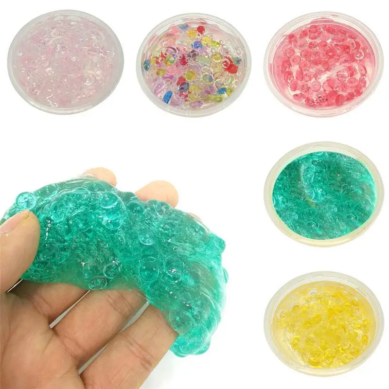 

60ml Colorized Pearl Grain Clay Plasticene Crystal Clay/ Slime Toy