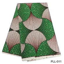 Модная африканская печатная восковая Ткань 6 ярдов полиэстер восковая ткань с блестящими камнями для одежды шторы boilies PLL007-012