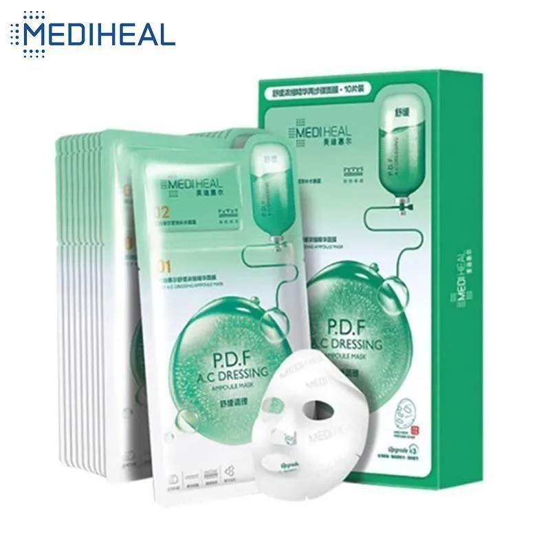 2 шага Mediheal успокаивающее увлажнение концентрированная эссенция увлажняющая