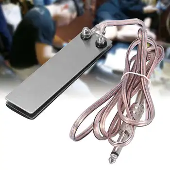 

Practical Tattoo Stainless Steel Foot Switch Tattoo Machine Power Supply Foot Pedal Switch Flat