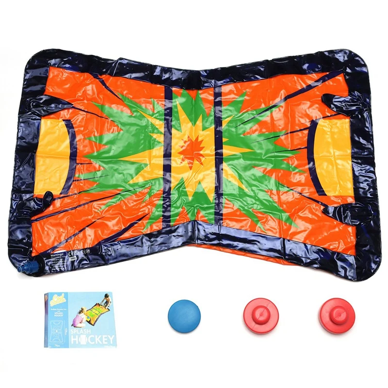 

Summer Outdoor Pvc Children'S Water Spray Blanket Inflatable Water Spray Ice Hockey Blanket Children'S Toys Outdoor Children I