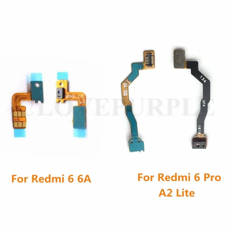 

10pcs For xiaomi redmi 6 6A/ A2 lite 6 Pro Promixity light touch sensor Connector flex cable