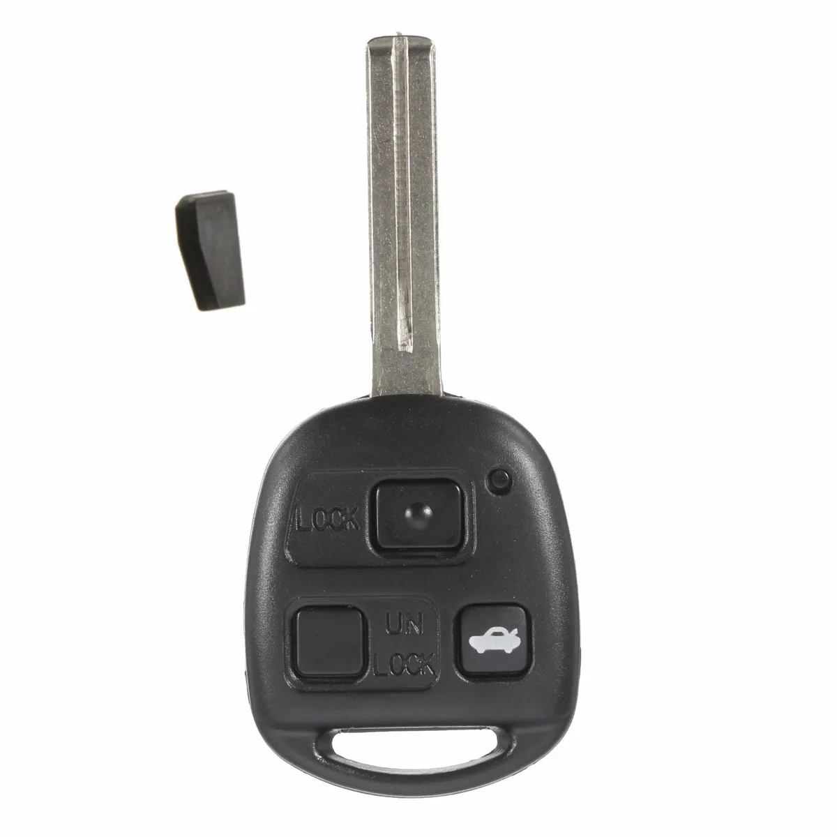 

3 Button 315MHz Uncut Ignition Key Keyless Entry Remote Fob 4C Chip For Lexus GS300 89785-50030 /89785-50031 HYQ1512V
