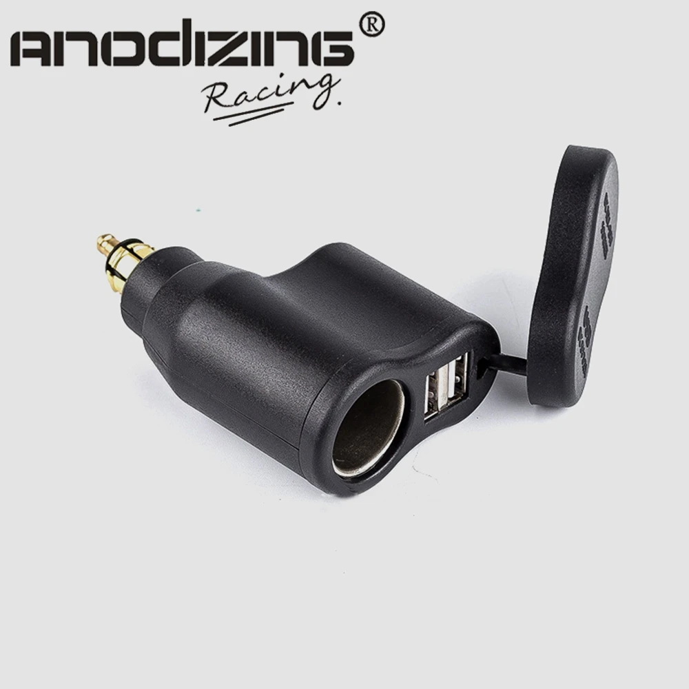 

USB Port Charger Adapter Digital Display Plug for BMW F800GS F650GS F700GS R1200GS R1200RT F650 F700