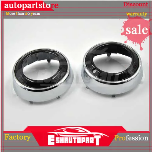 

2pcs/lot 8321A289 8321A290 Car Front Fog Light Lamp Cover Frame Left & Right ABS Shell for Mitsubishi Outlander 2008 2009 2010