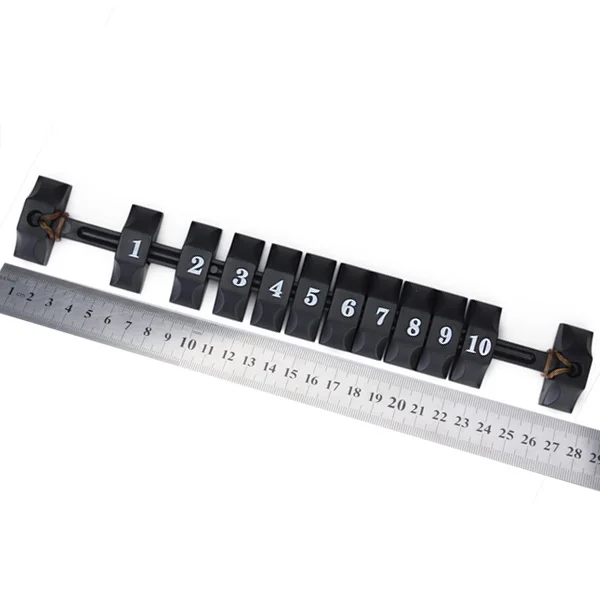 

Black Foosball Soccer Table Football Counter Scoring Units Ergonomically Designed Score Keeping Numbered From 1-10