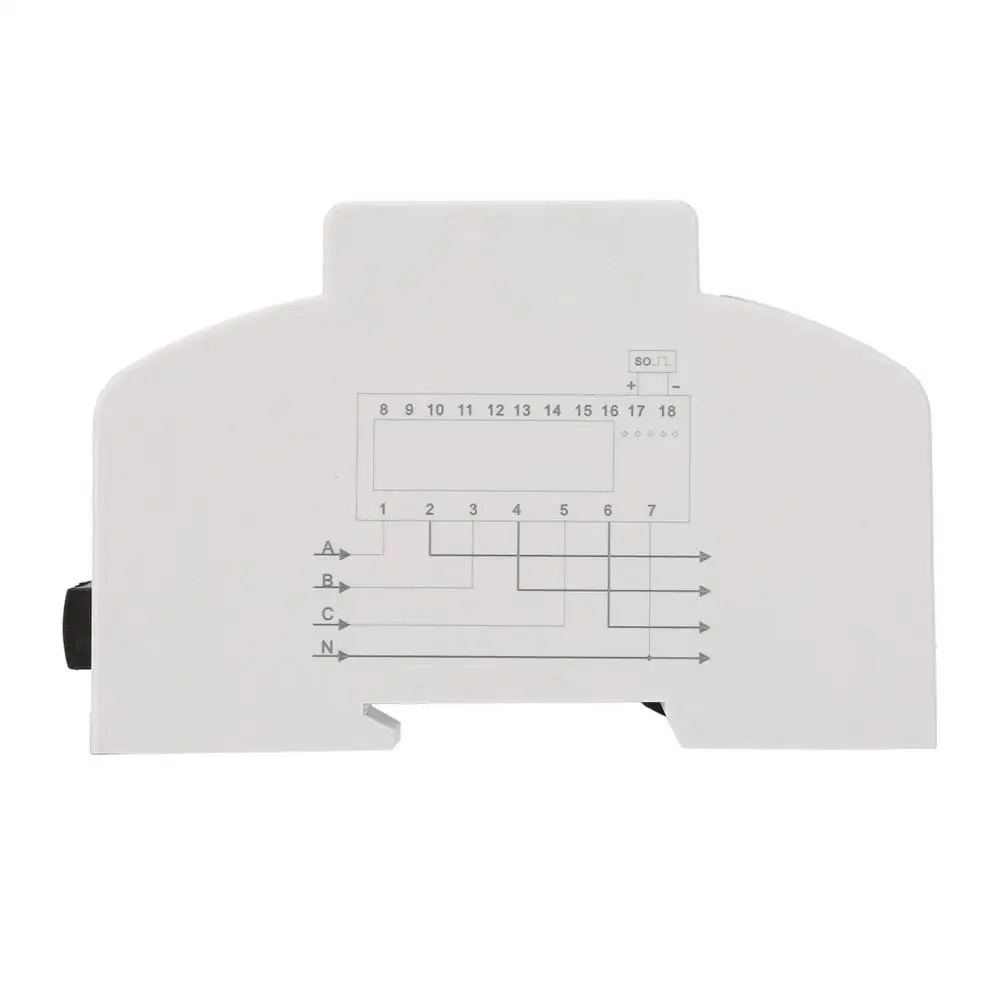 

220/380V 20-80A Energy Consumption Digital Electric Power Meter 3 Phase KWh Meter Wholesale.