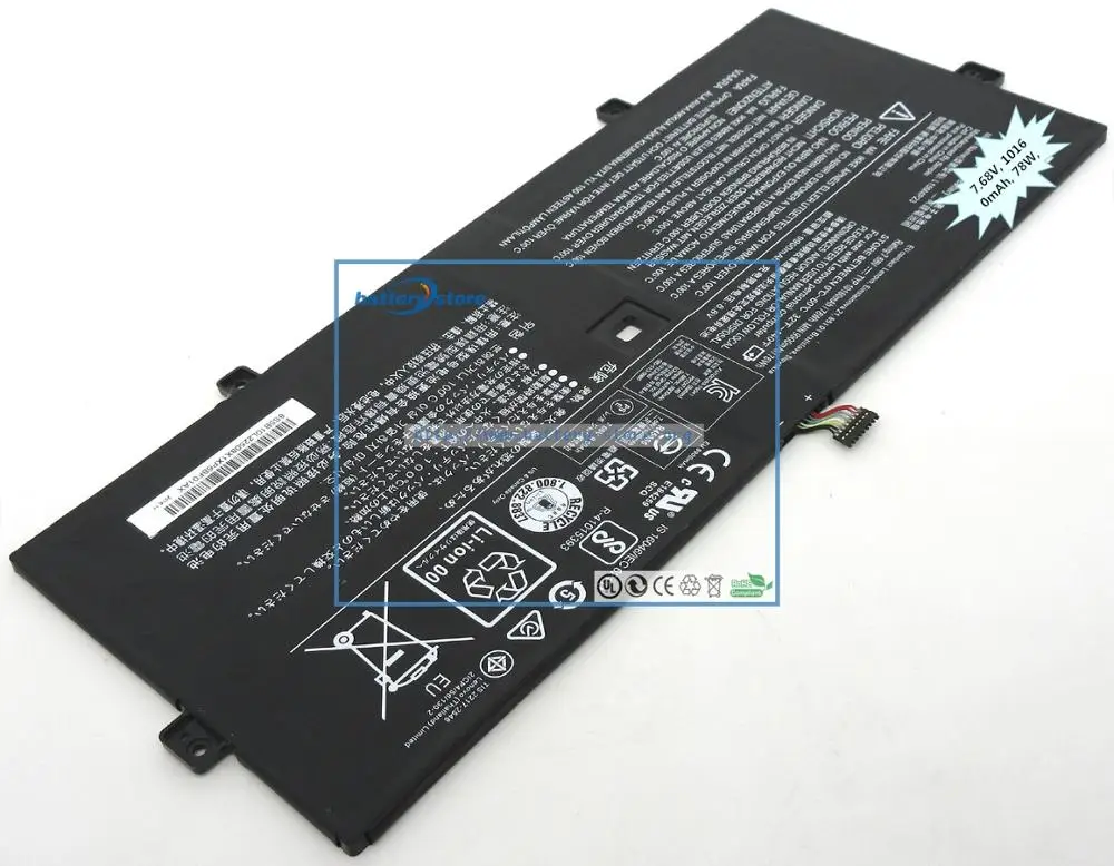 10160 mAh, 78W подлинный аккумулятор L15M4P23, L15C4P22, L15M4P21 для lenovo yoga 910 13 80VF, lenovo yoga 910-13IKB