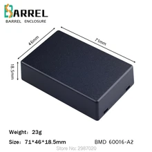 71*46*19 мм Пластиковый Небольшой самоблокирующийся корпус для электронного проекта, Соединительная коробка для проводов, печатная плата, инструментальная коробка