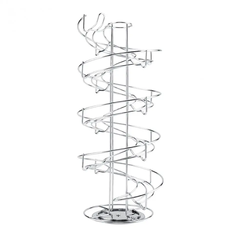 Metal Coffee Pod Holder Coffee Storage Pod Holder Rotating Rack For 30Pcs Dolce Gusto Capsule-1Pc Metal Coffee Pod Holder Coffee Storage Pod Holder Rotating Rack For 30Pcs Dolce Gusto Capsule-1Pc