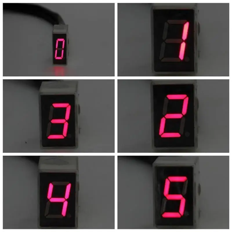 

Universal Motorcycle LED Digital Gear Indicator Display Shift Lever Sensor High Quality Auto Car Accessroy Instruments Promotion