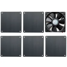 Besegad 5 шт. 120 мм тонкий прочный высокая прочность пвх Пылезащитный колпак фильтры для компьютера ПК шасси вентилятор охлаждения