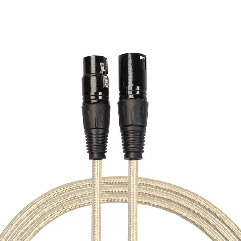 Микрофон аудио кабель 3Pin XLR папа к женскому Удлинительный провод для миксера