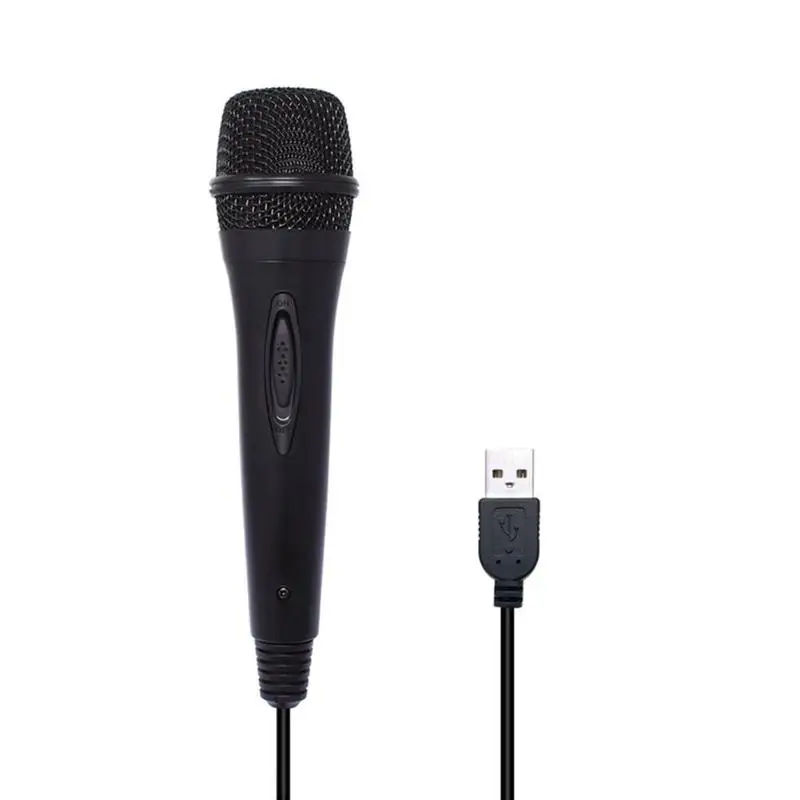 

ALLOYSEED USB Wired 3m/9.8ft Microphone High Performance Microfone Microfono Inalambrico MIC for Switch PS4 Wii U PC