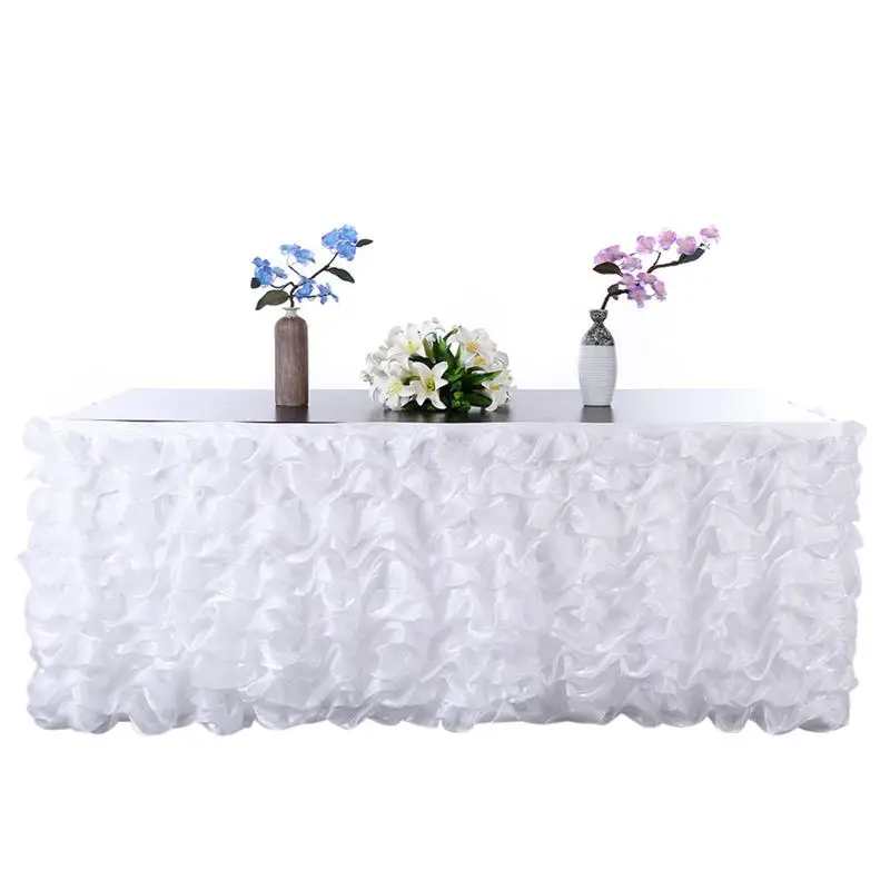 

Table Skirt Tableware Cloth Baby Shower Party tulle tutu Table Skirting Home Textile for Wedding Party Decoration