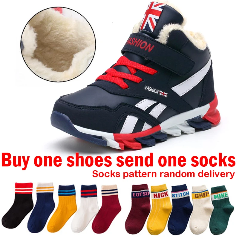 

Kids Shoes For Boy Winter Boots For Boys Snowshoes Children Sneakers For Girls Footwear Boy Toddler Shoes Fur Boots Kids