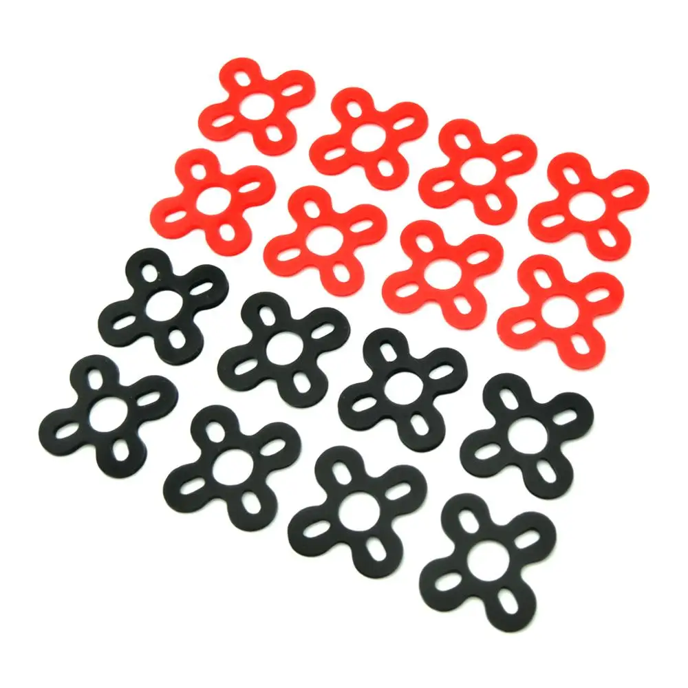 Vis bicolores pour moteur RC, mélange de couleurs vives dans un lot de 24 pièces.