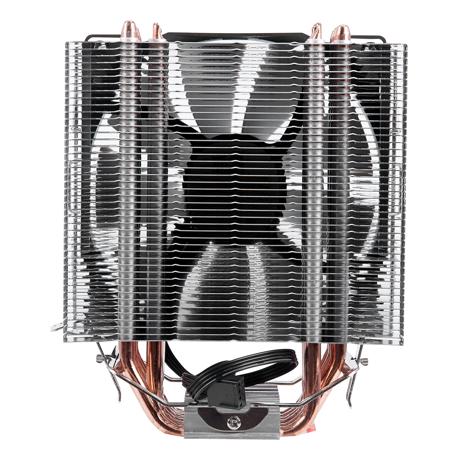 ثلج 4PIN وحدة المعالجة المركزية برودة 6 heatpipe واحدة مروحة التبريد 12 سنتيمتر مروحة LGA775 1151 115x1366 دعم إنتل AMD