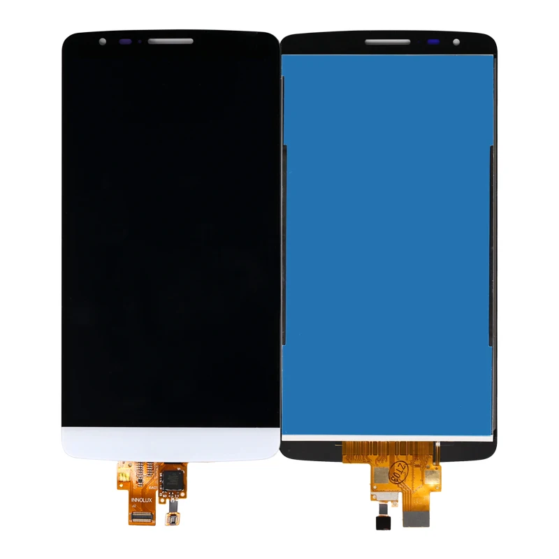 ЖК дисплей со стилусом для LG G3 сенсорный экран D690 D690N дигитайзер панель стилус в