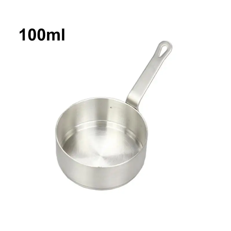 

StainlessSteel Sauce Bowl Western Steak Sauce Dish Tomato Sauce Bowl With Handle Kitchen Soy Sauce Small Dish Dip Plate Saucepan