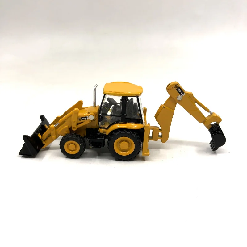 

New special die casting alloy 1:87 original Jcb3cx -4t backhoe loader alloy engineering car salon girl type children's toys