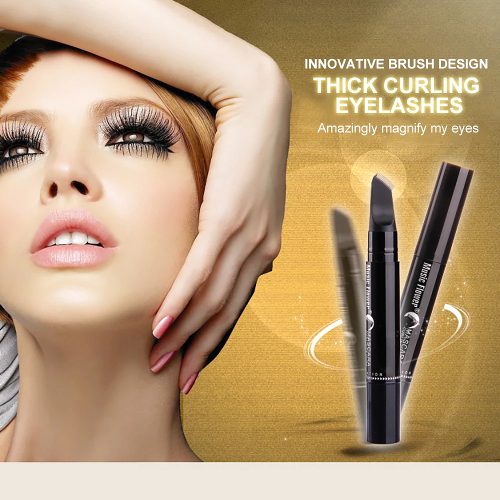 

Eyelash Thickening Long Lash Black Mascara Curl Longlasting Eyelashs Builder Well Design Beautiful and Elegant