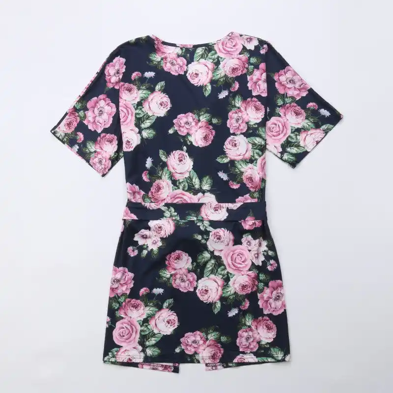 mom and son matching robe and swaddle