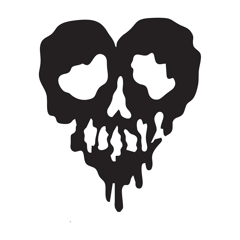 

Drop Dead Skull Car Laptop Window Wall Art Bumper Vinyl Decal Sticker Rear Window Car Sticker