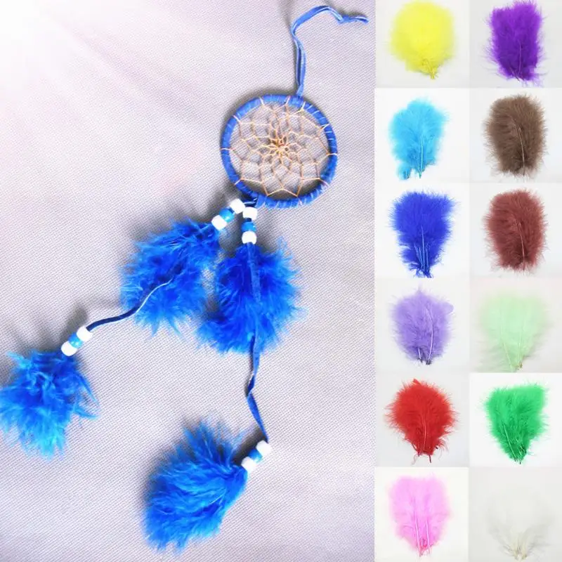 

10 pcs 10-15 cm Dreamcatcher Feathers Carnival Christmas DIY Craft Decoratie wedding decoration
