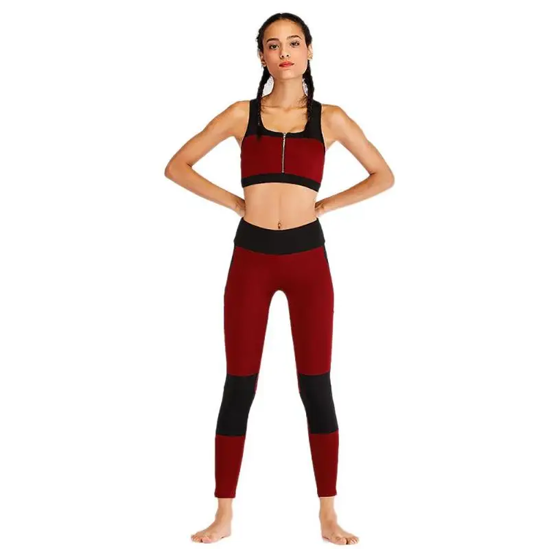 

Female Sport Suit Women Fitness Clothing Sport Wear Yoga Set Gym Jogging Suits Sportswear Running Leggings Women Set